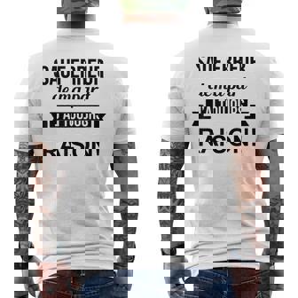 Sauf Erreur De Ma Part J'ai Toujours Raison Cadeau Drole T-shirt imprimé au dos - Cadeauxyz