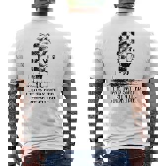 I Have To Say Weird Stuff Or I'll Die Frog Meme Saying Men's T-shirt Back Print | Seseable UK