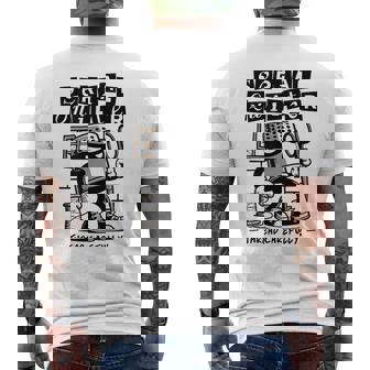 Serial Quilter For Quilt Stitching Hobby Quilting Pun Men's T-shirt Back Print - Thegiftio