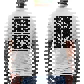 Silueta De Pole Dance Pole Dance Pole Dancer Camiseta Hombre Estampado Espalda - Regaloses