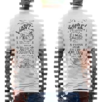 Southern Rock Music USA United States Streetwear Souvenir Men's Back Print T-Shirt | Mazezy