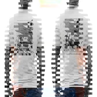 Souvenir De Taureau Assyrien Ailé Lamassu Iraq Iran T-shirt imprimé au dos - Cadeauxyz