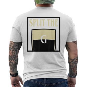 Split The G Men's T-shirt Back Print - Thegiftio UK