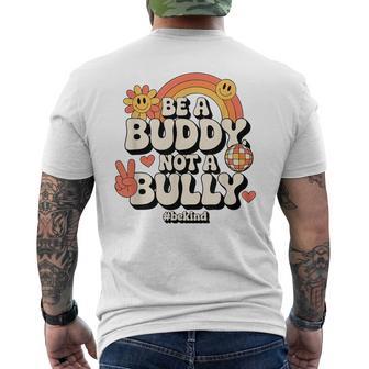 Stop Bullying For Elementary School Be A Buddy Not A Bully Men's T-shirt Back Print - Thegiftio UK