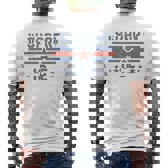 I Support Ice Vintage Men's T-shirt Back Print | Seseable UK