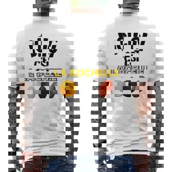 Supporter Rugby Rochelais Ici Ici C'est La Rochelle T-shirt imprimé au dos - Cadeauxyz