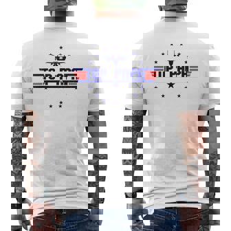 Top Papa Fathers Day Birthday For Dad Daddy Grandpa Men's T-shirt Back Print | Seseable FR