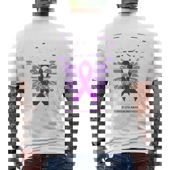 Turner Syndrome Awareness For A Ts Warrior Support Squad Men's T-shirt Back Print - Monsterry