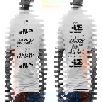 Un Jules Pas Chiant Ce N'est Pas Unrai Jules T-shirt imprimé au dos - Cadeauxyz