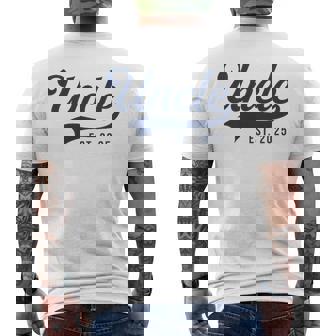 Uncle Est 2025 Promoted To Uncle 2025 New Uncle Men's T-shirt Back Print | Mazezy