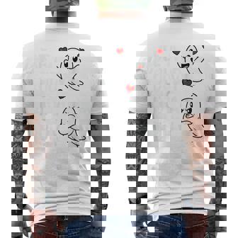 Unity Day Orange Be A Buddy Not A Bully Ghosts Anti Bullying Men's T-shirt Back Print - Monsterry