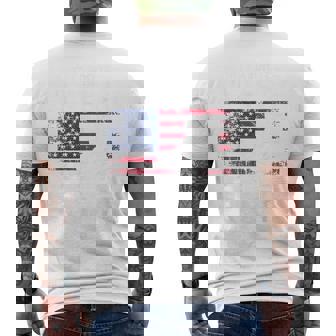 Veterans Day Military My Favorite Veteran Is My Grandpa Men's T-shirt Back Print - Monsterry