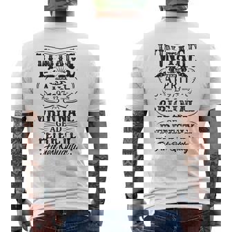 Vintage Abril 1973 Legendario Desde Abril 1973 Camiseta Hombre Estampado Espalda - Regaloses