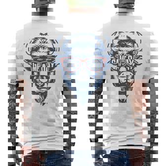 Vintage Game Day Buffalo Men's T-shirt Back Print - Thegiftio