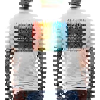 Vintage Retro CARVINS Cove Virginia Moutain Biking Men's Back Print T-Shirt | Mazezy