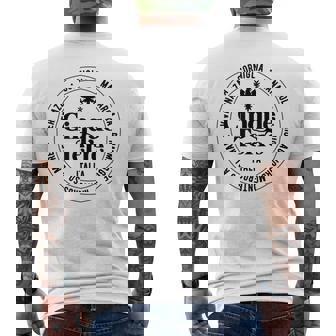 Voyage En Méditerranée Italienne Dans Les Cinq Pays T-shirt imprimé au dos - Cadeauxyz