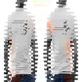 Waterskiing Waterski Legend Water Skiing Ski Apparel Raglan Baseball Tee Men's Back Print T-Shirt | Mazezy