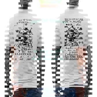 From The Windows To The Walls I'm About To Deck These Halls Men's T-shirt Back Print | Seseable UK