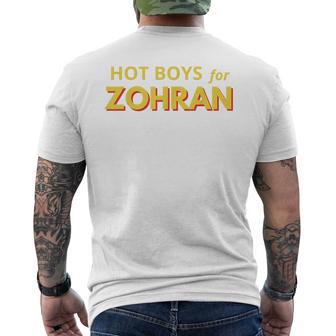 Zohran Mamdani For Nyc Mayor Cool Hot Boys For Zohran Men's T-shirt Back Print - Thegiftio UK