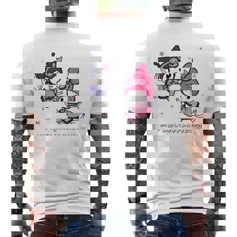 【ハロウィン特集】Usデザイン マイメロディ&クロミ 夜空 メンズTシャツ バックプリント - Kawaiitshirt