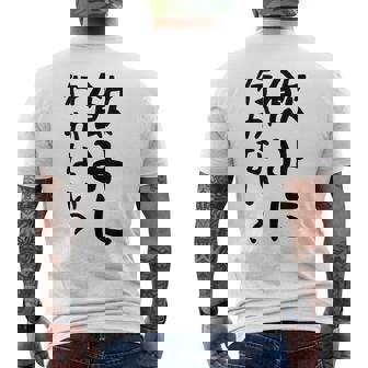 【飲みに行かない？】飲み会 酒 面白い 文字 おもしろ 文字入り ギャグ ネタ ウケ狙い 笑える 遊び心 文字入れ メンズTシャツ バックプリント - Kawaiitshirt