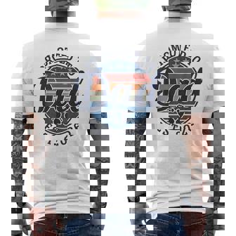 はじめてのお父さんがパパに昇進 2026 父の日男性 メンズTシャツ バックプリント - Kawaiitshirt