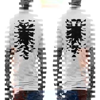 アルバニア国旗 アルバニア バルカン アルバニア国旗 アルバニア国旗 アルバニア国旗 メンズTシャツ バックプリント - Kawaiitshirt