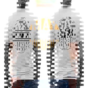 ウイスキーを飲むアルコール昔ながらのバーボン酒飲み メンズTシャツ バックプリント - Kawaiitshirt