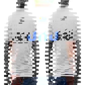 ウルグアイプライド Uru ウルグアイ国旗 ヴィンテージ メンズTシャツ バックプリント - Kawaiitshirt