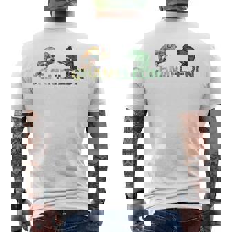 カラフル カメレオン 長袖tシャツ メンズTシャツ バックプリント - Kawaiitshirt