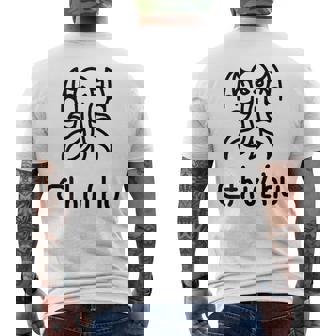 クトゥルフ 触手 モンスター コズミックホラー 面白い Ia Ia メンズTシャツ バックプリント - Kawaiitshirt