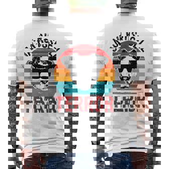 ジャック・ラッセル・テラー・テリア ファニー パーソンズ 犬 メンズTシャツ バックプリント - Kawaiitshirt