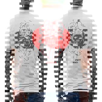 チャッキー＆ティファニーティル・デス・ドゥ・アス・パート・バレンタイン メンズTシャツ バックプリント - Kawaiitshirt