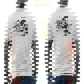 チワワママや犬好きのためのかわいいチワワワ メンズTシャツ バックプリント - Kawaiitshirt