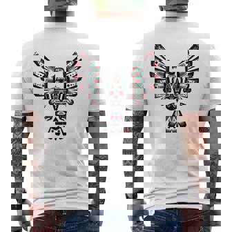 ネイティブアメリカン ファルコン 占星術 星座 インディアン メンズTシャツ バックプリント - Kawaiitshirt