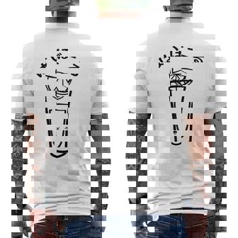 ハイボールリキュール メンズTシャツ バックプリント - Kawaiitshirt