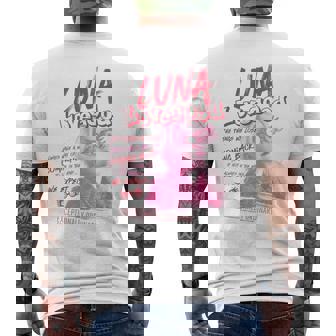 ハリー・ポッター 新デザイン 2025 ルナ・ラブグッド。 メンズTシャツ バックプリント - Kawaiitshirt