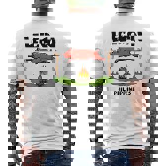 フィリピン レションピッグ セブ ギフト お土産 メンズTシャツ バックプリント - Kawaiitshirt