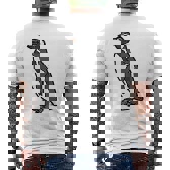 マゼランペンギン メンズTシャツ バックプリント - Kawaiitshirt