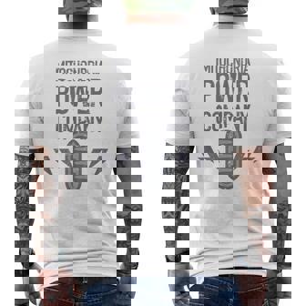 ミトコンドリア生物学教師動物細胞ミトコンドリア メンズTシャツ バックプリント - Kawaiitshirt