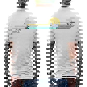 レトロオウム ピックルボール メンズTシャツ バックプリント - Kawaiitshirt