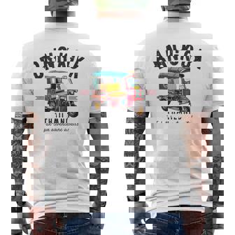 ヴィンテージ トゥクトゥク バンコク タイ メンズTシャツ バックプリント - Kawaiitshirt