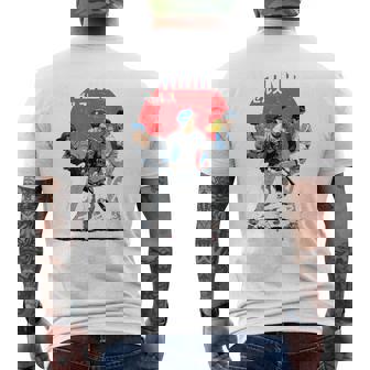 山本・大谷・佐々木 メンズTシャツ バックプリント - Kawaiitshirt