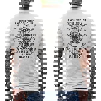 狩猟用品 狩猟服 狩猟用ライフル ハンター メンズTシャツ バックプリント - Kawaiitshirt