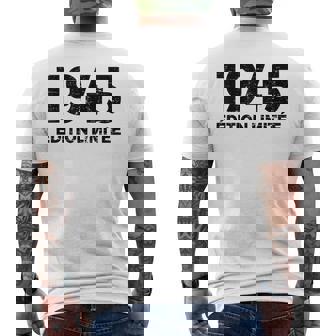 限定版 1945 メンズTシャツ バックプリント - Kawaiitshirt