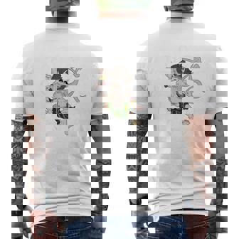 雷神 日本の神 神話 日本 守り神 メンズTシャツ バックプリント - Kawaiitshirt