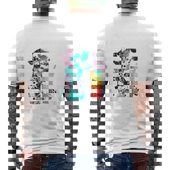 面白いtシャツ ダルメシアン イヌ わんこ メンズ 犬好き グッズ おもしろ 面白い 服 ネタ わんこ メンズTシャツ バックプリント - Kawaiitshirt
