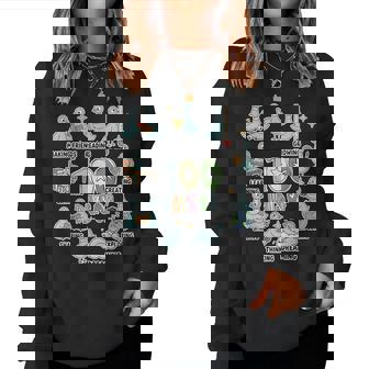 100Th Day Pigeon Bird I Survived 100 Days Of School Teacher Women Sweatshirt | Seseable FR