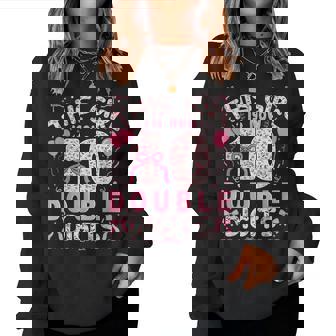 10Th Birthday This Girl Is Now 10 Double Digits Coquette Bow Women Sweatshirt | Mazezy