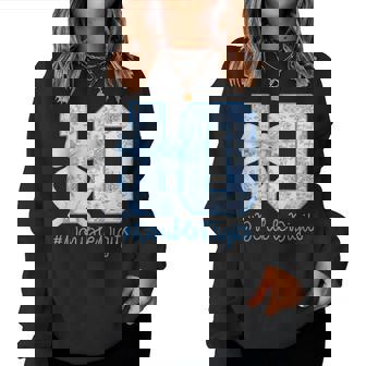 10Th Birthday Girl Blue Coquette Bow 10 Year Old Women Sweatshirt | Mazezy